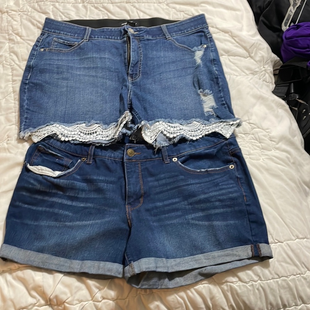 Blue Jean Shorts
